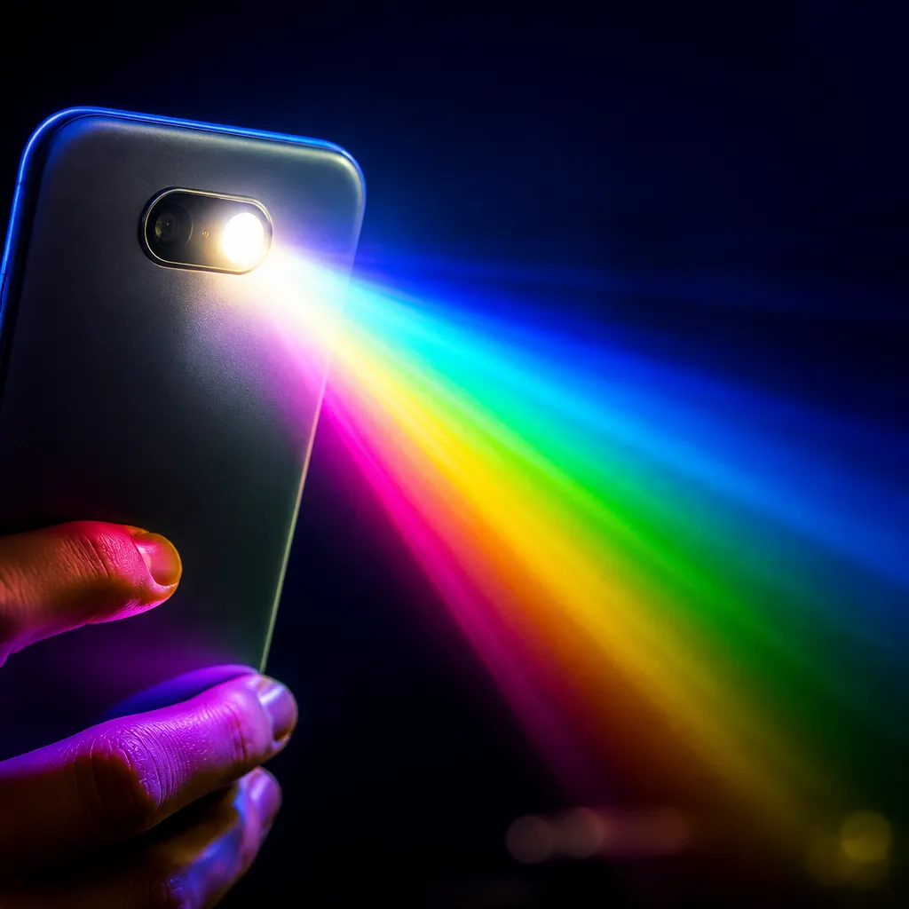App Lanterna Colorida: Transforme seu Celular