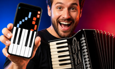 Aprenda Acordeon com Aplicativo Interativo