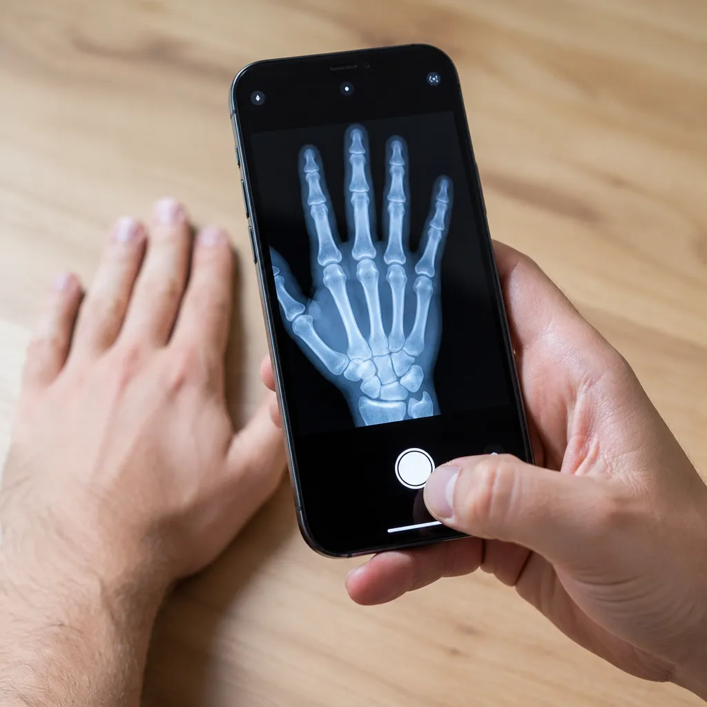 Como Fazer Raio-X Simulado no iPhone com a Câmera
