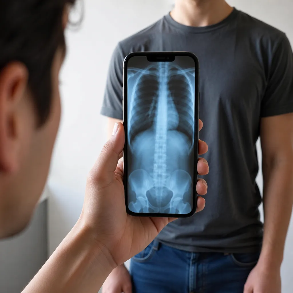 Como Simular Raio-X pela Câmera do iPhone em Segundos