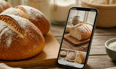 Receitas de Pão Caseiro: App com Passo a Passo