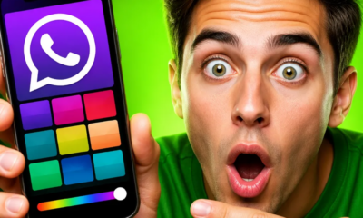 Mude a Cor do WhatsApp com App Fácil
